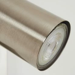 Hofstein Javel Wandleuchte Nickel-Matt, Chrom, 1-flammig -Wandleuchten Verkaufsgeschäft javel wandleuchte h3599709 2