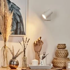 Hofstein Javel Wandleuchte Chrom, Weiß, 1-flammig 18 Hofstein Javel Wandleuchte Chrom, Weiß, 1-flammig -Wandleuchten Verkaufsgeschäft javel wandleuchte h3611678 6