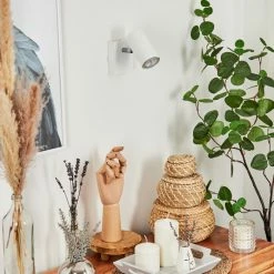 Hofstein Javel Wandleuchte Chrom, Weiß, 1-flammig 21 Hofstein Javel Wandleuchte Chrom, Weiß, 1-flammig -Wandleuchten Verkaufsgeschäft javel wandleuchte h3611678 9