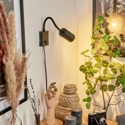 Hofstein Javel Wandleuchte Schwarz, 1-flammig -Wandleuchten Verkaufsgeschäft javel wandleuchte h3612712 8