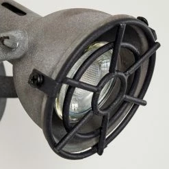 Hofstein Jonsered Wandleuchte LED Schwarz, Grau, Steinoptik, 1-flammig -Wandleuchten Verkaufsgeschäft jonsered wandleuchte h3355435 15