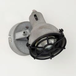 Hofstein Jonsered Wandleuchte LED Schwarz, Grau, Steinoptik, 1-flammig -Wandleuchten Verkaufsgeschäft jonsered wandleuchte h3355435 4