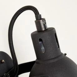 Hofstein Jonsered Wandleuchte LED Schwarz, 1-flammig -Wandleuchten Verkaufsgeschäft jonsered wandleuchte h3355459 10