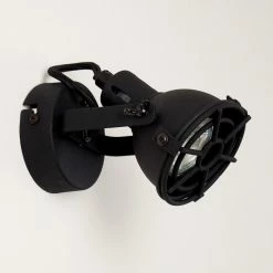 Hofstein Jonsered Wandleuchte LED Schwarz, 1-flammig -Wandleuchten Verkaufsgeschäft jonsered wandleuchte h3355459 5