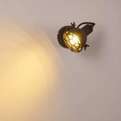 Hofstein Jonsered Wandleuchte LED Schwarz, 1-flammig -Wandleuchten Verkaufsgeschäft jonsered wandleuchte h3355459 6