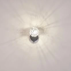 Hofstein Kalipuro Wandleuchte Chrom, 1-flammig -Wandleuchten Verkaufsgeschäft kalipuro wandleuchte h3095218 do1 8