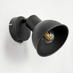 Hofstein Kansela Wandleuchte Schwarz, 1-flammig 17 Hofstein Kansela Wandleuchte Schwarz, 1-flammig -Wandleuchten Verkaufsgeschäft kansela wandleuchte h3588314 7