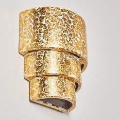 Hofstein Karatschi Wandleuchte Gold, 1-flammig -Wandleuchten Verkaufsgeschäft karatschi wandleuchte h3010266 do4 13