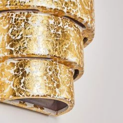 Hofstein Karatschi Wandleuchte Gold, 1-flammig -Wandleuchten Verkaufsgeschäft karatschi wandleuchte h3010266 do4 8