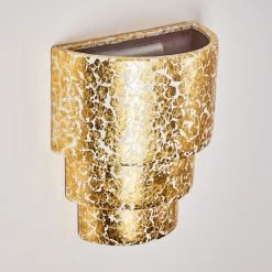 Hofstein Karatschi Wandleuchte Gold, 1-flammig -Wandleuchten Verkaufsgeschäft karatschi wandleuchte h3010266 do4 9