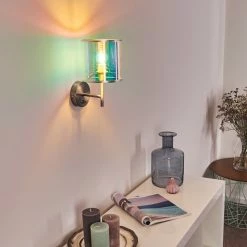 Hofstein Kaunas Wandleuchte Nickel-Matt, 1-flammig -Wandleuchten Verkaufsgeschäft kaunas wandleuchte h3329535 14