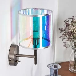 Hofstein Kaunas Wandleuchte Nickel-Matt, 1-flammig -Wandleuchten Verkaufsgeschäft kaunas wandleuchte h3329535 16