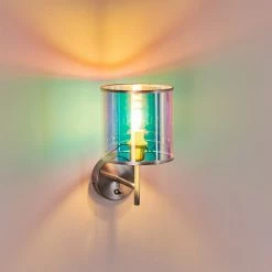 Hofstein Kaunas Wandleuchte Nickel-Matt, 1-flammig -Wandleuchten Verkaufsgeschäft kaunas wandleuchte h3329535 17