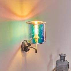 Hofstein Kaunas Wandleuchte Nickel-Matt, 1-flammig -Wandleuchten Verkaufsgeschäft kaunas wandleuchte h3329535 5