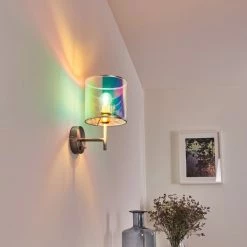 Hofstein Kaunas Wandleuchte Nickel-Matt, 1-flammig -Wandleuchten Verkaufsgeschäft kaunas wandleuchte h3329535 7