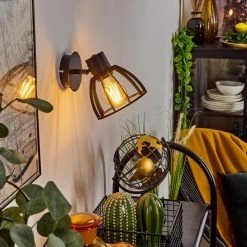 Hofstein Kaurila Wandleuchte Schwarz, 1-flammig 16 Hofstein Kaurila Wandleuchte Schwarz, 1-flammig -Wandleuchten Verkaufsgeschäft kaurila wandleuchte h3578704 6