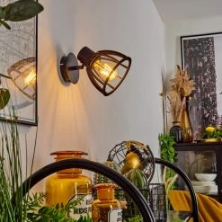 Hofstein Kaurila Wandleuchte Schwarz, 1-flammig 18 Hofstein Kaurila Wandleuchte Schwarz, 1-flammig -Wandleuchten Verkaufsgeschäft kaurila wandleuchte h3578704 8