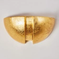 Hofstein Kawasaki Wandleuchte Gold, 1-flammig -Wandleuchten Verkaufsgeschäft kawasaki wandleuchte h3010143 do4 6