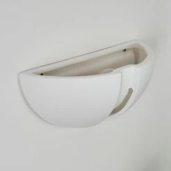 Hofstein Kawasaki Wandleuchte Wei&szlig;, 1-flammig -Wandleuchten Verkaufsgeschäft kawasaki wandleuchte h331 7