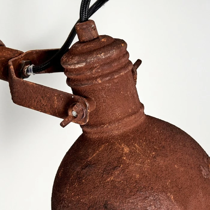 Hofstein Keya Wandleuchte Rostfarben, 1-flammig 12 Hofstein Keya Wandleuchte Rostfarben, 1-flammig – Bild 12