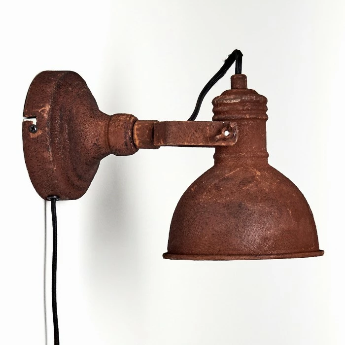 Hofstein Keya Wandleuchte Rostfarben, 1-flammig 14 Hofstein Keya Wandleuchte Rostfarben, 1-flammig – Bild 14