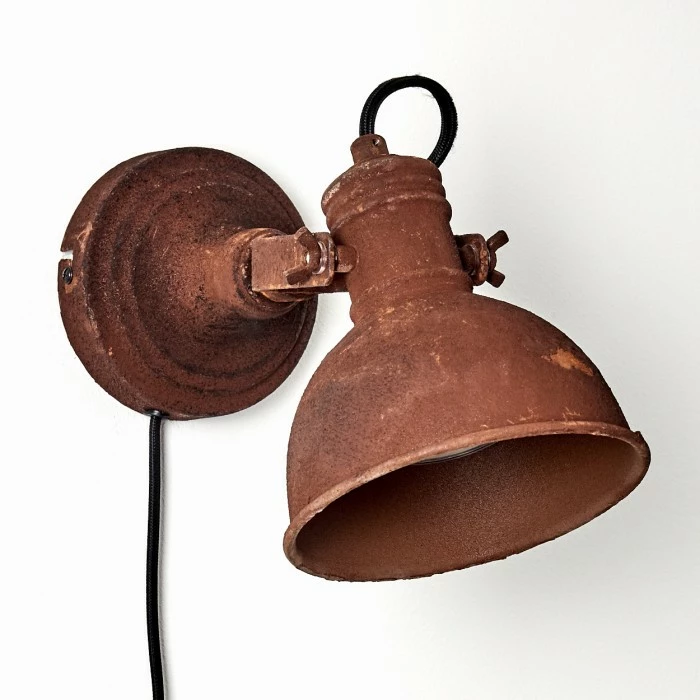 Hofstein Keya Wandleuchte Rostfarben, 1-flammig 19 Hofstein Keya Wandleuchte Rostfarben, 1-flammig – Bild 19