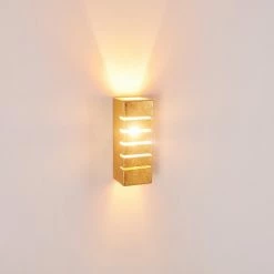 Hofstein Khartum Wandleuchte Gold, 1-flammig -Wandleuchten Verkaufsgeschäft khartum wandleuchte h3010150 do1 do1 17