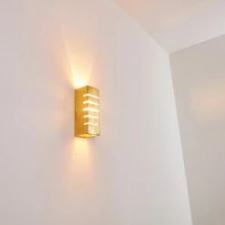 Hofstein Khartum Wandleuchte Gold, 1-flammig -Wandleuchten Verkaufsgeschäft khartum wandleuchte h3010150 do1 do1 2