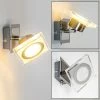 Hofstein Kolari Wandleuchte LED Nickel-Matt, Chrom, 1-flammig