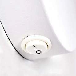 Hofstein Koler Wandleuchte Weiß, 1-flammig -Wandleuchten Verkaufsgeschäft koler wandleuchte h3320112 13