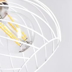 Hofstein Koler Wandleuchte Weiß, 1-flammig -Wandleuchten Verkaufsgeschäft koler wandleuchte h3320112 16