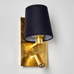 Hofstein Kublis Wandleuchte Gold, 2-flammig -Wandleuchten Verkaufsgeschäft kublis wandleuchte h3296004 do1 12