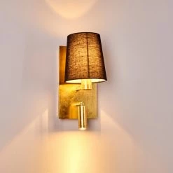 Hofstein Kublis Wandleuchte Gold, 2-flammig -Wandleuchten Verkaufsgeschäft kublis wandleuchte h3296004 do1 17