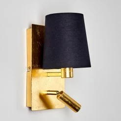 Hofstein Kublis Wandleuchte Gold, 2-flammig -Wandleuchten Verkaufsgeschäft kublis wandleuchte h3296004 do1 5