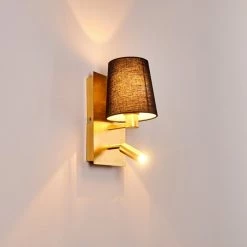 Hofstein Kublis Wandleuchte Gold, 2-flammig -Wandleuchten Verkaufsgeschäft kublis wandleuchte h3296004 do1 7