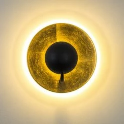 Hofstein Kuldo Wandleuchte LED Gold, 2-flammig 14 Hofstein Kuldo Wandleuchte LED Gold, 2-flammig -Wandleuchten Verkaufsgeschäft kuldo wandleuchte h3000960 2