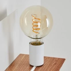 Hofstein Lafinur Wandleuchte Braun, Weiß, Holzoptik, 1-flammig -Wandleuchten Verkaufsgeschäft lafinur wandleuchte h3565360 4