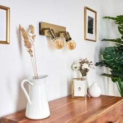 Hofstein Lagunita Wandleuchte Altmessing, 2-flammig 22 Hofstein Lagunita Wandleuchte Altmessing, 2-flammig -Wandleuchten Verkaufsgeschäft lagunita wandleuchte h3356234 10