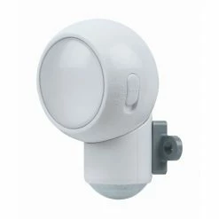 LEDVANCE SPYLUX Wandleuchte Wei&szlig;, 1-flammig, Bewegungsmelder