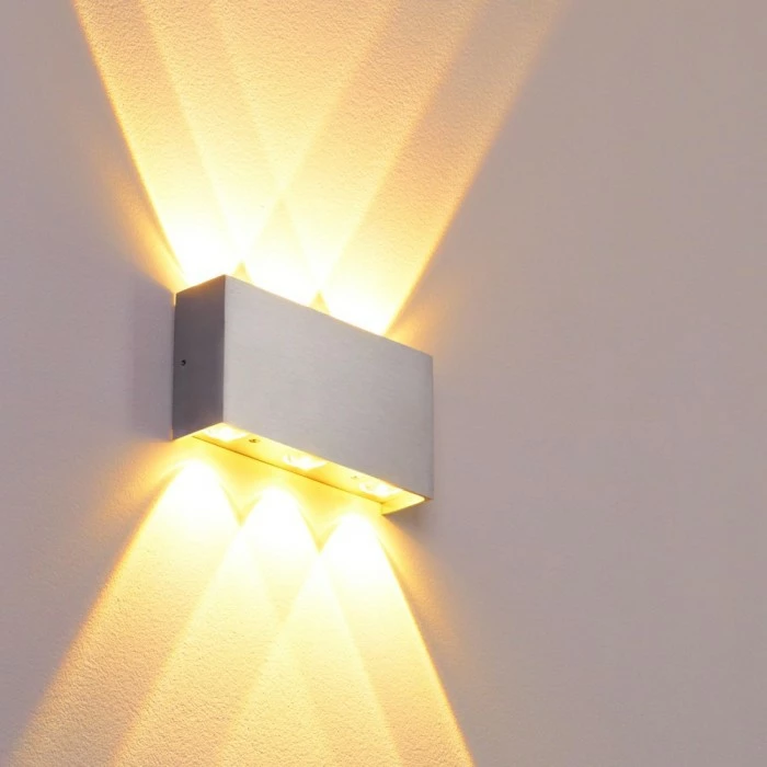 Hofstein Lente Wandleuchte LED Aluminium, 6-flammig 15 Hofstein Lente Wandleuchte LED Aluminium, 6-flammig – Bild 15