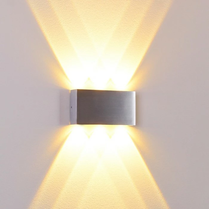 Hofstein Lente Wandleuchte LED Aluminium, 6-flammig 17 Hofstein Lente Wandleuchte LED Aluminium, 6-flammig – Bild 17