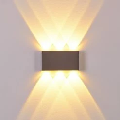 Hofstein Lente Wandleuchte LED Aluminium, 6-flammig 19 Hofstein Lente Wandleuchte LED Aluminium, 6-flammig -Wandleuchten Verkaufsgeschäft lente wandleuchte led115 b 2