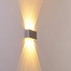 Hofstein Lente Wandleuchte LED Aluminium, 6-flammig 20 Hofstein Lente Wandleuchte LED Aluminium, 6-flammig -Wandleuchten Verkaufsgeschäft lente wandleuchte led115 b 3