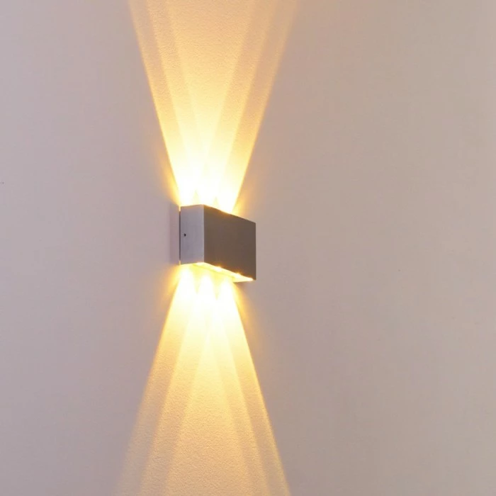 Hofstein Lente Wandleuchte LED Aluminium, 6-flammig 4 Hofstein Lente Wandleuchte LED Aluminium, 6-flammig – Bild 4