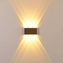 Hofstein Lente Wandleuchte LED Aluminium, 6-flammig 24 Hofstein Lente Wandleuchte LED Aluminium, 6-flammig -Wandleuchten Verkaufsgeschäft lente wandleuchte led115 b 7