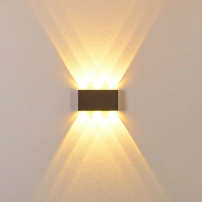 Hofstein Lente Wandleuchte LED Aluminium, 6-flammig 8 Hofstein Lente Wandleuchte LED Aluminium, 6-flammig – Bild 8