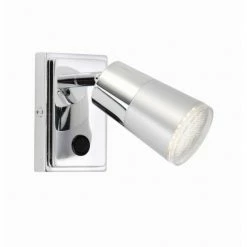 Leuchten Direkt DALLI Wandleuchte LED Chrom, 1-flammig