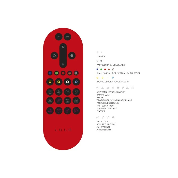 Leuchten Direkt LOLA-OPTI Wandleuchte LED Edelstahl, 2-flammig, Fernbedienung, Farbwechsler 3 Leuchten Direkt LOLA-OPTI Wandleuchte LED Edelstahl, 2-flammig, Fernbedienung, Farbwechsler – Bild 3