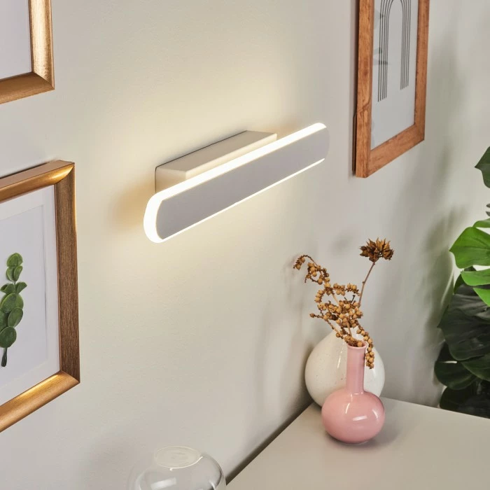 Hofstein Lilongwe Wandleuchte LED Weiß, 1-flammig 11 Hofstein Lilongwe Wandleuchte LED Weiß, 1-flammig – Bild 11