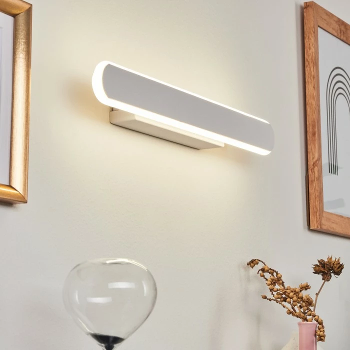 Hofstein Lilongwe Wandleuchte LED Weiß, 1-flammig 12 Hofstein Lilongwe Wandleuchte LED Weiß, 1-flammig – Bild 12